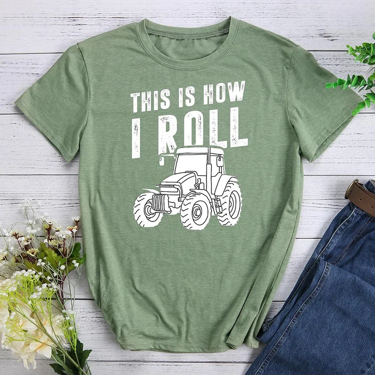 This Is How I Roll Round Neck T-shirt