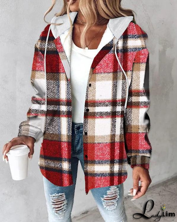 Showy Hoodie Print Outerwear