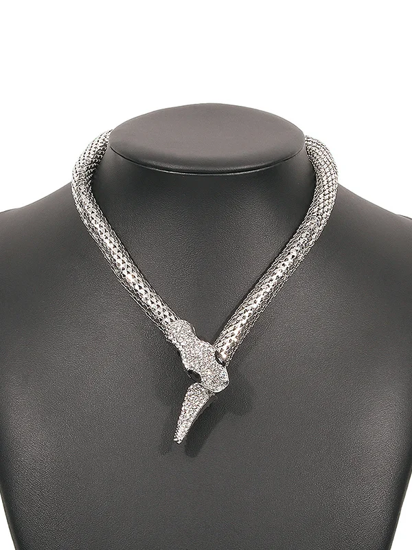 Snake Shape Stylish Selection Necklaces Accessories