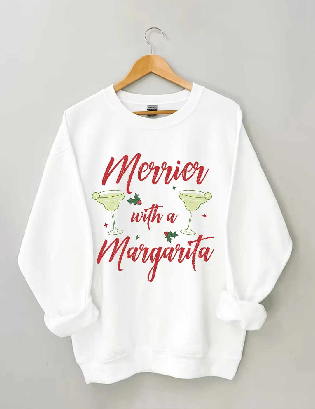 Merrier With A Margarita Sweatshirt