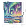 (50*60cm)Aurora - Full Round Drill Diamond Painting