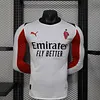 Joyfball 2025/2026 Player Version Long Sleeve AC Milan Away Football Shirt 1:1 Thai Quality（The player version jersey is a bit tight, please pay attention to the size selection）