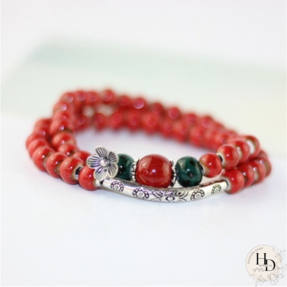 Fashion Jewelry Creative Handmade DIY Ceramic Multi-layer Fashion Accessories Handmade Bracelet