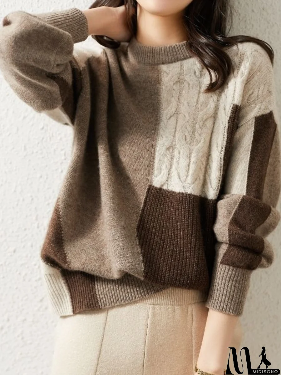 MidiSono - Simple and Stylish winter Pullover