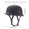 Vintage Motorcycle Cruiser Helmet Half Helmet Open Face Helmet for Men and Women