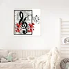 Notes De Musique - Complète Rond Diamant Peinture 35*35CM