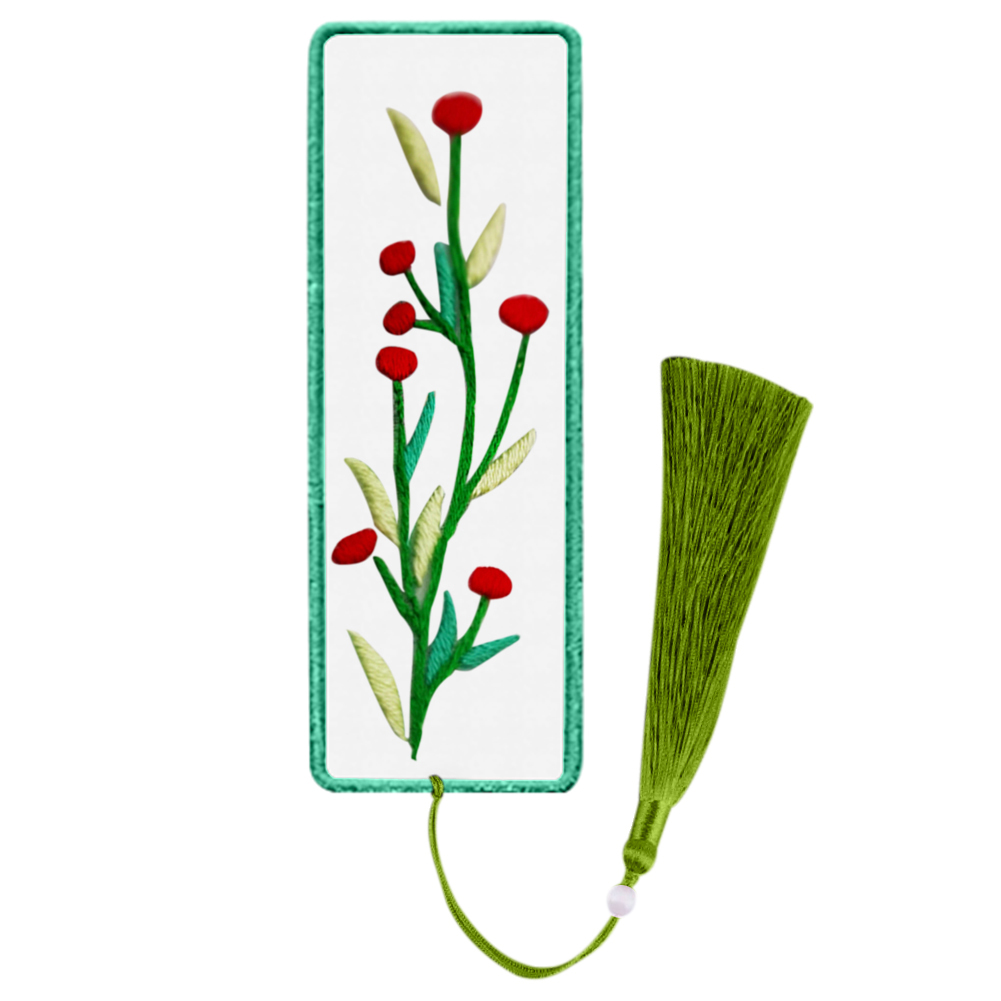 

Flower - Bookmark Embroidery - Cross Stitch, 501 Original