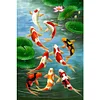 Pond Koi-11CT Stamped Cross Stitch Kit(40*60cm)