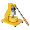 [US Local Warehouse] Circle Sampler Cutter for Film Paper Cloth 90x8MM Die Cutting Machine Manual Round Sample GSM Cut Machine for Fabric Rubber Leather Carpet Paper Foam