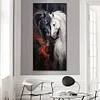 (40*80cm)Horse - Full Round Drill Diamond Painting