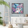 Diamond Painting -DIY Round Drill Snowman(40x35cm)