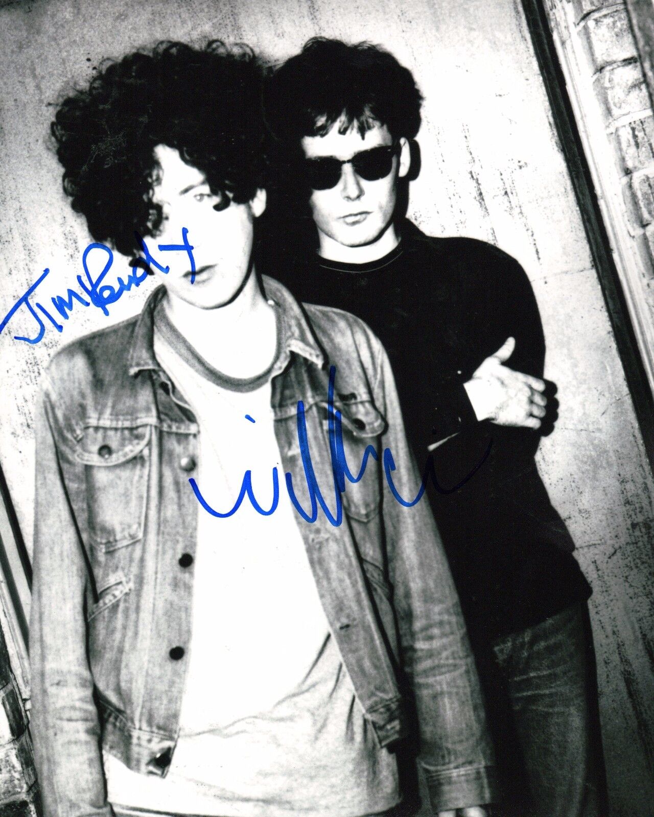 GFA William & Jim Reid * THE JESUS AND MARY CHAIN * Signed 8x10 Photo Poster painting AD2 COA