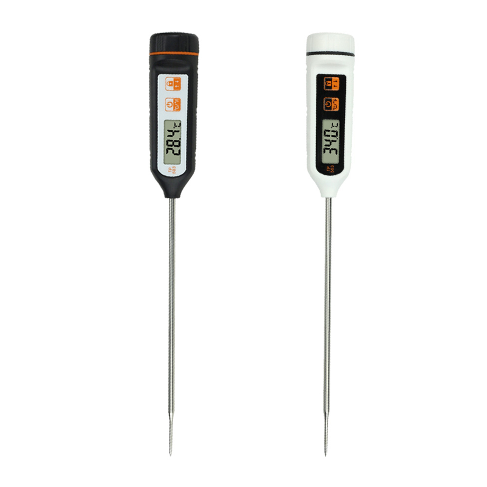 

Digital Display Barbecue Quick Meter Gauge Cooking Meat Thermometer Tool, White, 501 Original