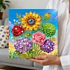uk.everydayedeals DIY Pearl Painting With Frame - Handmade Self-Adhesive Pearls - Sunflower(25*25cm)