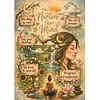 Mindfulness Affirmation Art-Partial Special Shaped Diamond Painting 30*40CM