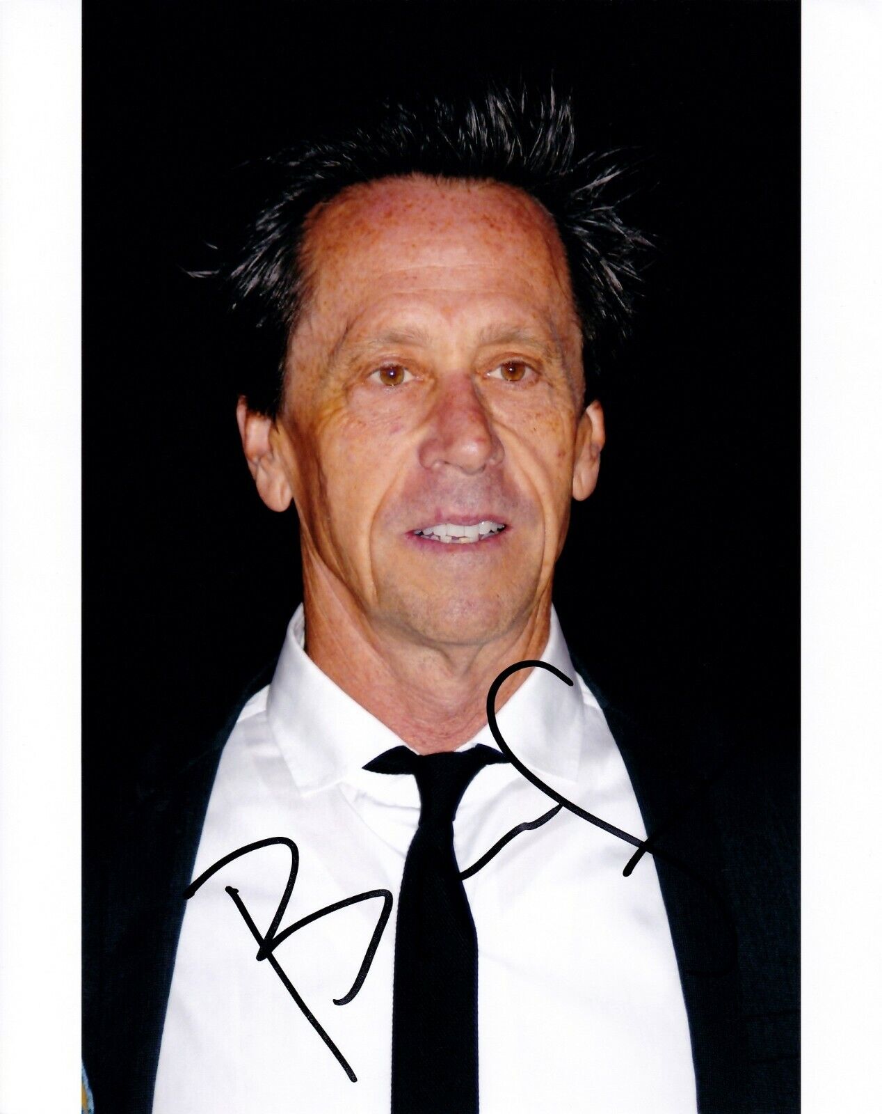 BRIAN GRAZER hand-signed CANDID 8x10 COLOR CLOSEUP authentic w/ UACC RD COA