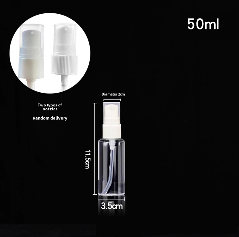 PET Lotion Cosmetic Bottle Toner Hand Sanitizer Bottled Travel Set Press Pump Transparent Facial Cleanser Bottle