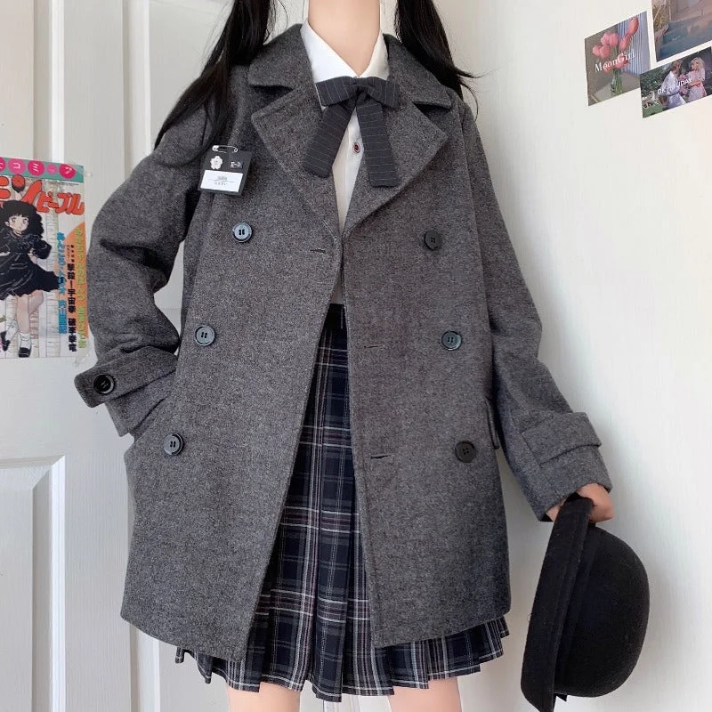 Kawaii Winter Lolita JK Coat SP18389