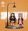 Anya Forger & Nezuko Kamado - SPY X FAMILY Demon Slayer: Kimetsu no Yaiba Resin Statue - Echo Studio