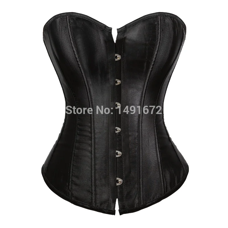 Billionm Corset Sexy Bustiers Top Plus Size Lingerie Gothic Overbust Corsets for Women Brocade Burlesque Vintage Costumes Corsetto Mujer