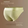 Men's Sexy Waffle Briefs with Scrotum Support Mercerated Waistband Comfortable Underwear for Men