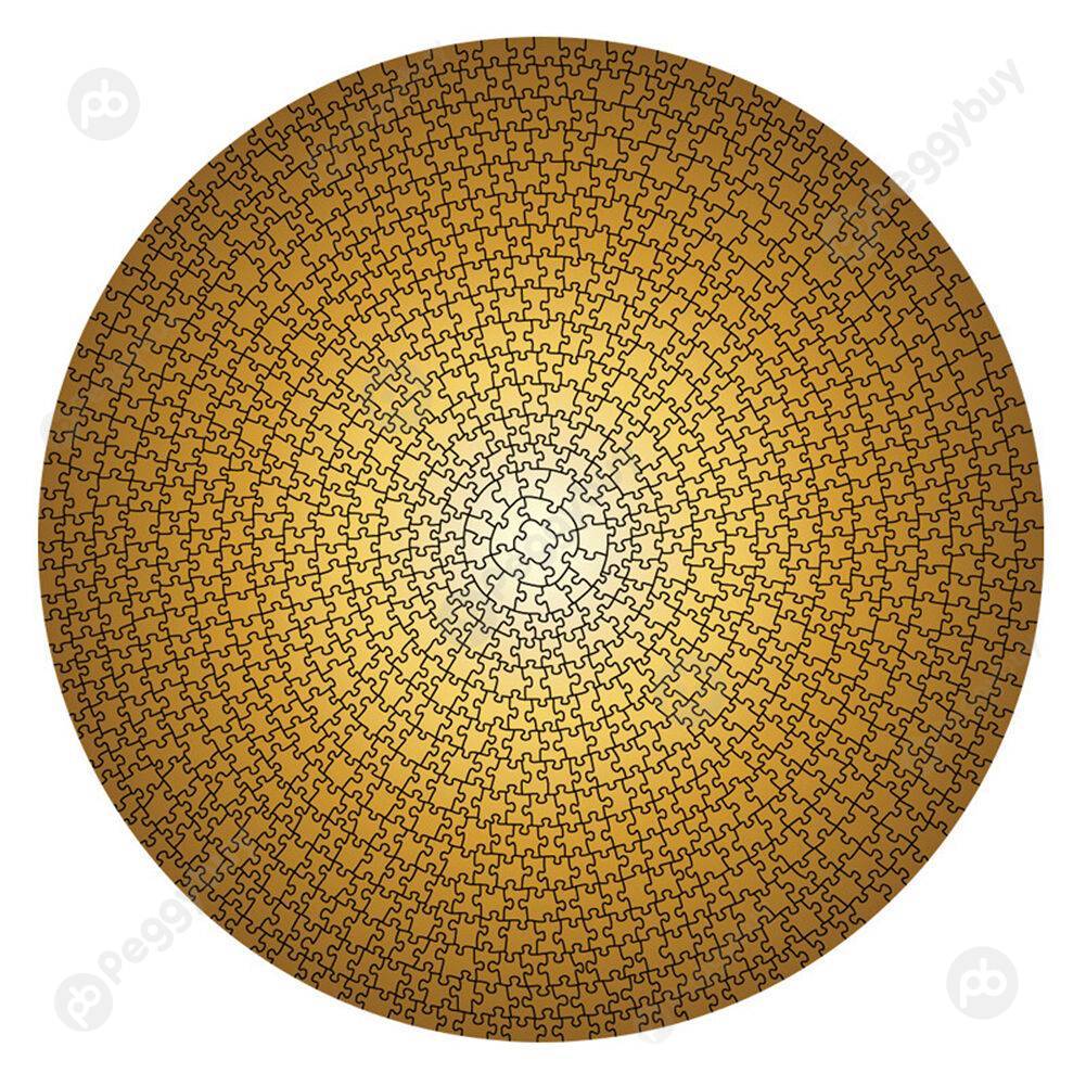 

1000pcs DIY Gold Sphere Puzzle Educational Learning Assembling Jigsaw Toys, 501 Original