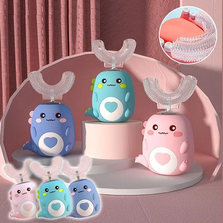 Spazzolino elettrico a forma di U Smart per bambini