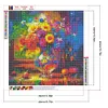 Colorful Flowers-Full Round Diamond Painting 40*40CM