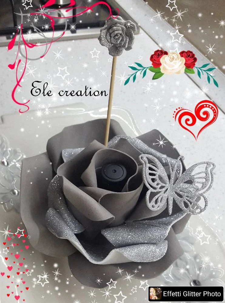 New type of large flower die stamping die metal rose cutting die scrapbook photo album decorative paper card DIY embossing