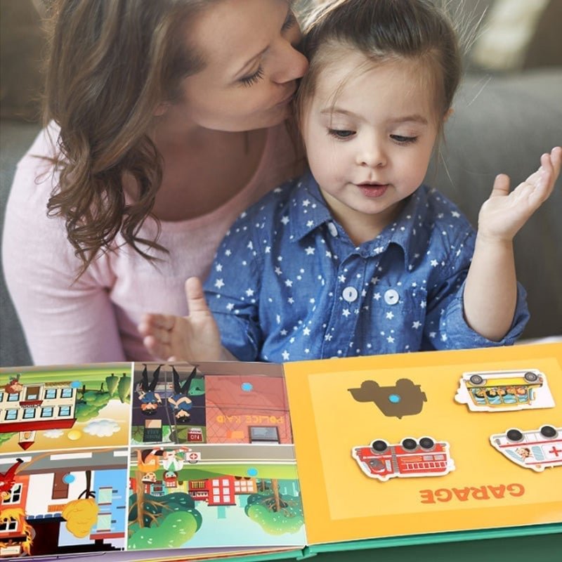 ⚡Early Mother's Day Sale- SAVE 48% OFF🔥Keep Your Kids Away From Electronics - Early Education Enlightenment Quiet Sticker Toy🎁