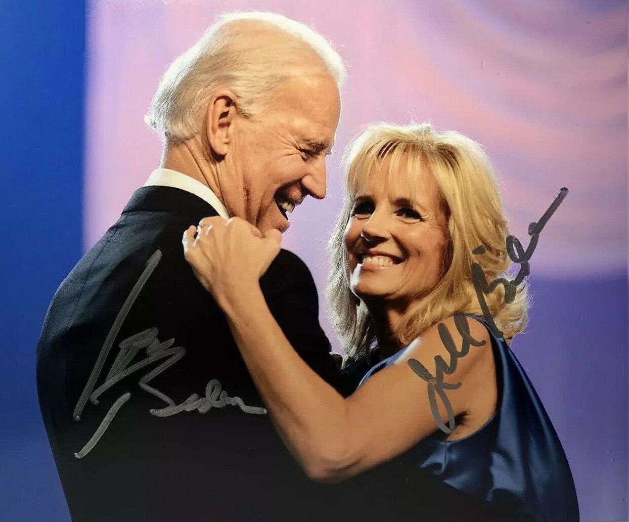 Joe Biden / Jill Biden Autographed Signed 8x10 Photo Poster painting REPRINT