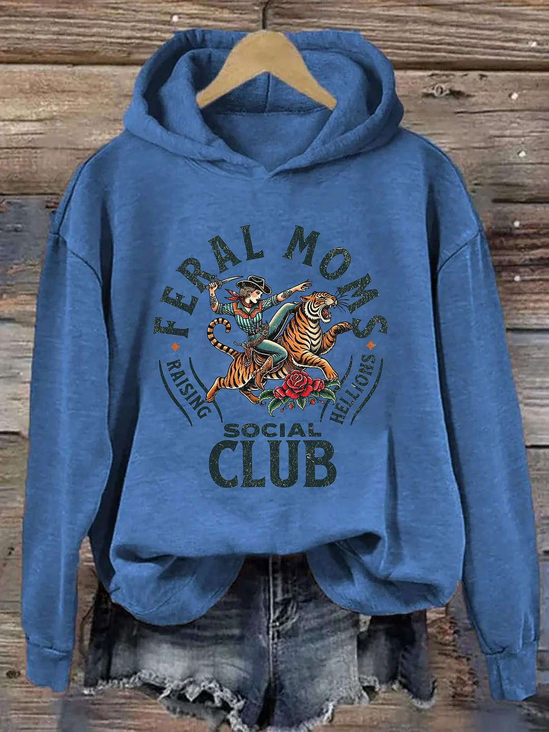 Feral Moms Social Club Hoodie