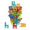 Acrobatic Colorfull Stacking Chair Block