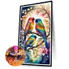 (40*70cm)Birds - Full Round Drill Diamond Painting