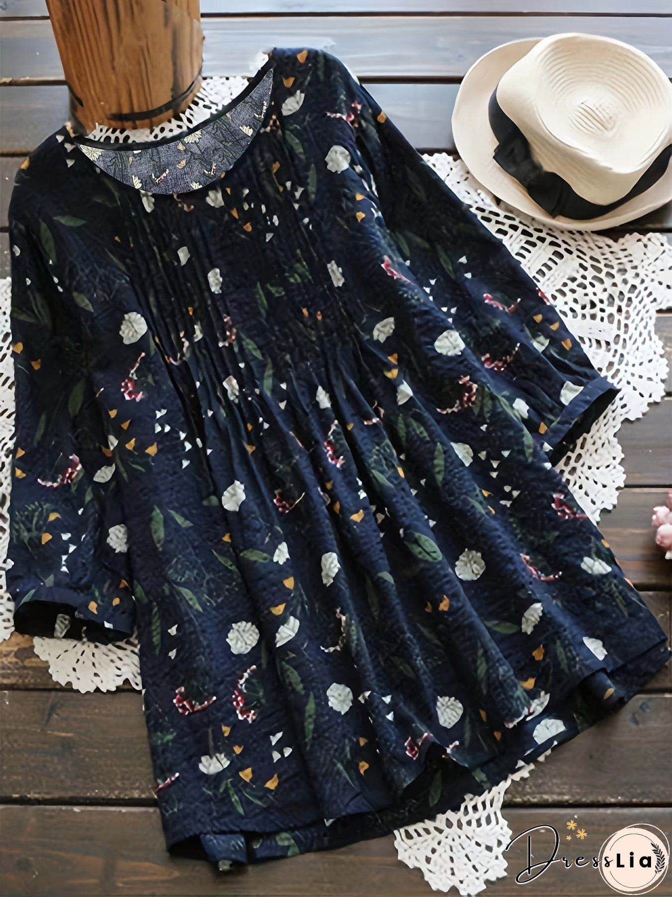 Printed Plus Size Tunic