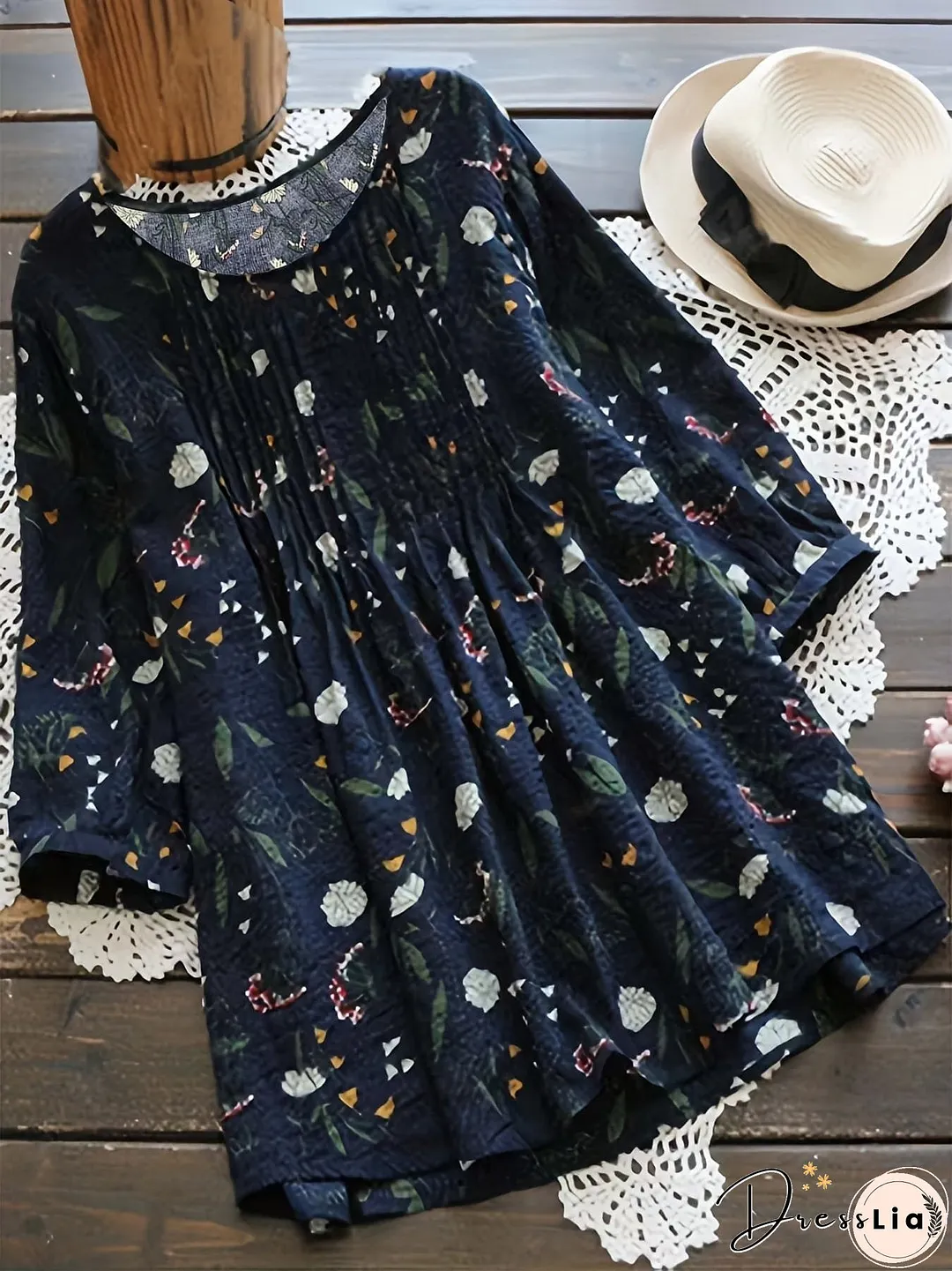 Printed Plus Size Tunic