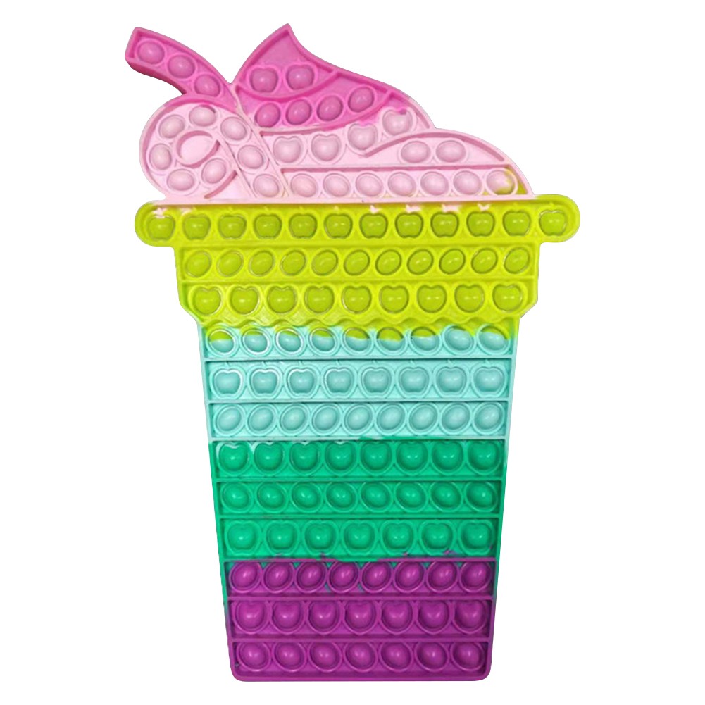 

Silicone Sundae Push Bubble Board Autism Toy Kids Sensory Educational Tool, 501 Original