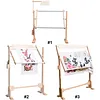 Adjustable Height Wooden Embroidery Stand Cross Stitch Embroidery Frame Holder