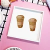 DIY Special Shape Diamond Art Fridge Magnets Sticker Kit (Coffee Cup)