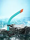 Semi-Dry Snorkel Diving Snorkel Tube One-Way Purge Valve for Snorkeling Swimming