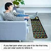 Foot Massage Mat Reflexology Walking Stone Path Foot Massage Acupoint Mat for Acupressure Relaxation Massage Mat Suitable for Sedentary Elderly Students and Office Workers