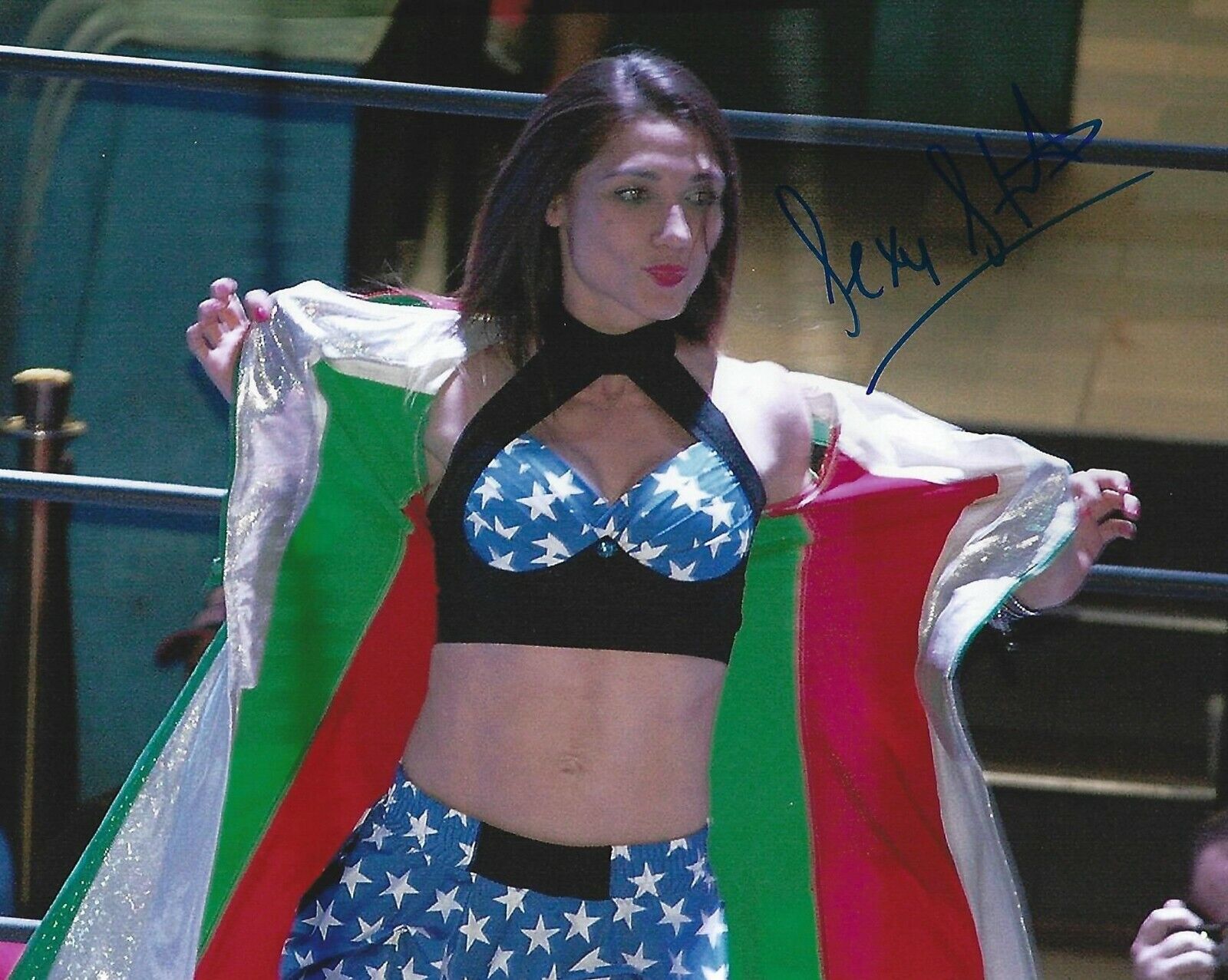 Sexy Star Dulce Garcia Signed 8x10 Photo Poster painting AAA Lucha Libre Underground Autograph 4