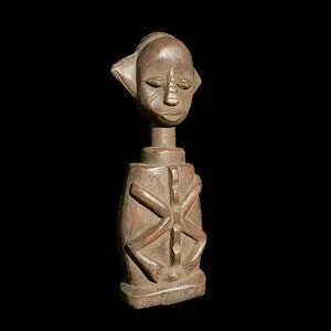 pornhint Pornhint african sculpture Tribal Art Wooden Carved statue tribal wood Vintage Hand African Nkisi-Nkondi power figure, fetish, Congo-8049