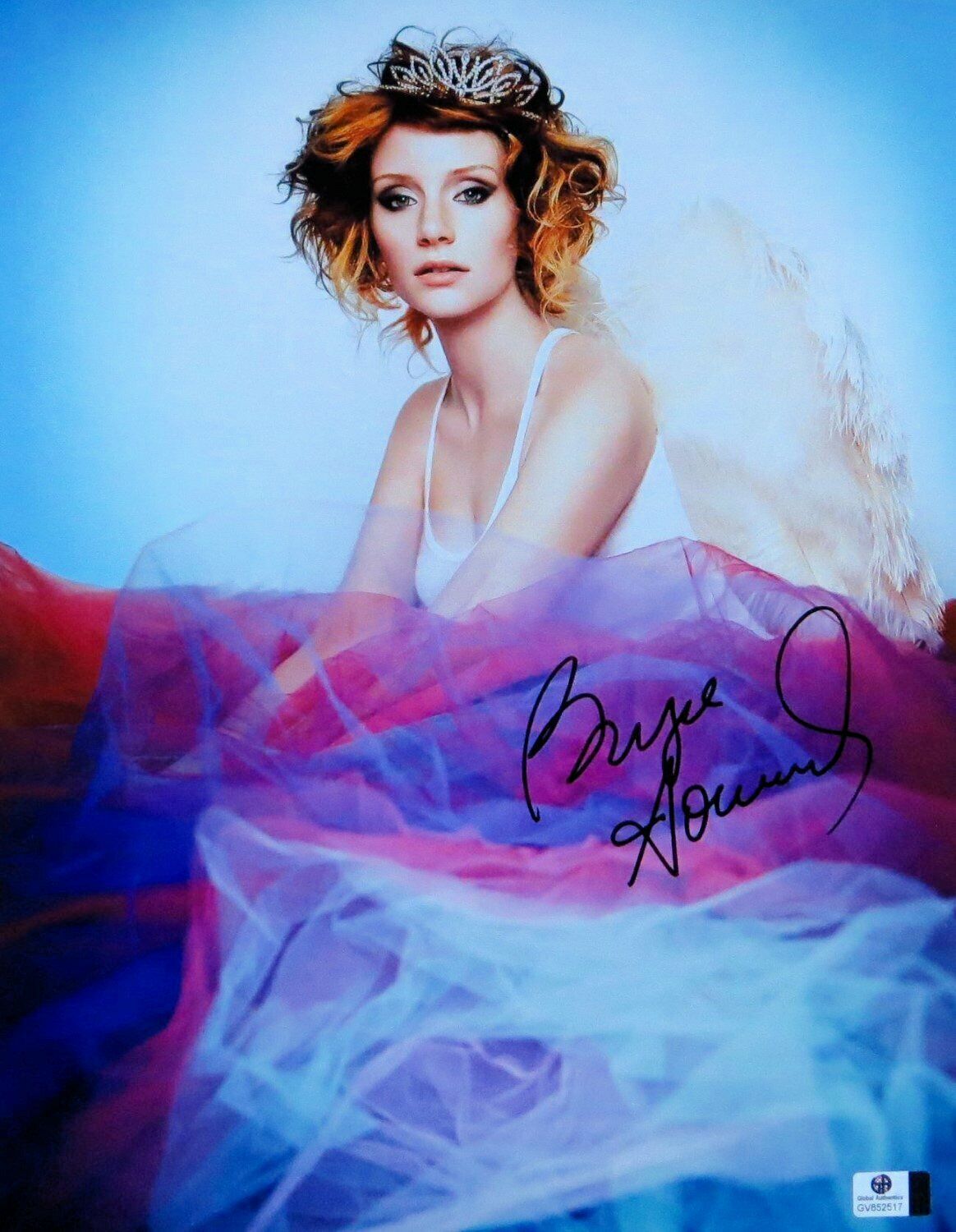 Bryce Howard Signed Autographed 11X14 Photo Poster painting Gorgeous Sexy w/Tiara GV852517