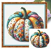 Flower Pumpkin-11CT Stamped Cross Stitch 45*45cm/17.72*17.72in
