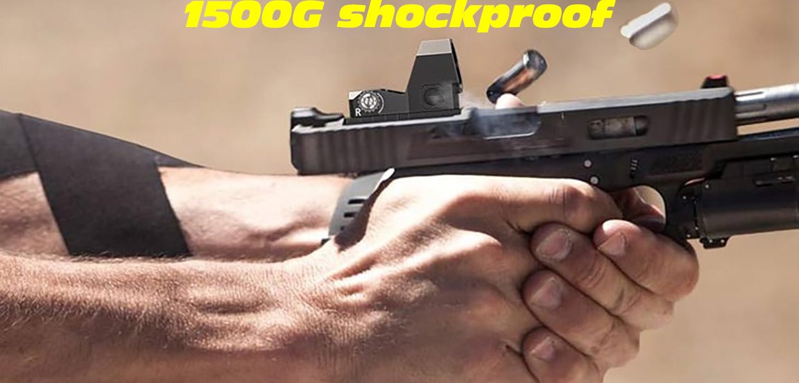 trijicon rmr hd red dot sight 1500G shockproof.