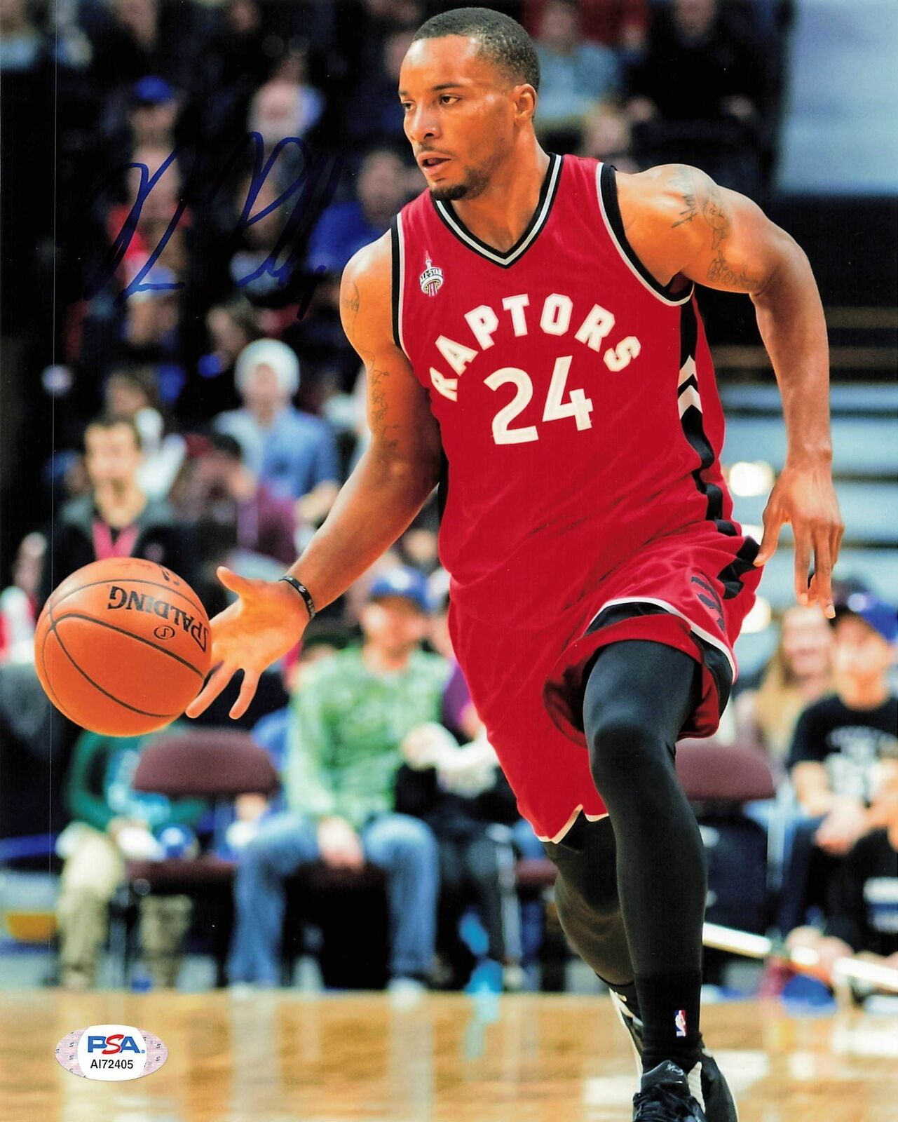 NORMAN POWELL signed 8x10 Photo Poster painting PSA/DNA Toronto Raptors Autographed