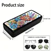 DIY Flower Diamond Painting Glasses Storage Box Sunglasses Case