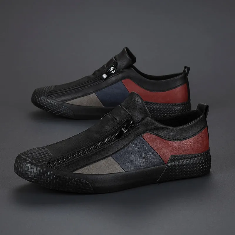 Men's Vulcanized Shoes Spring/Autumn Designer Sneakers Breathable Men Loafers Shoes Soft Sole Comfortable Casual shoes Flats