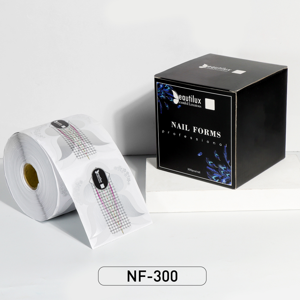 Professional Nail Forms 300pcs/Roll |NF300 |NFW-300